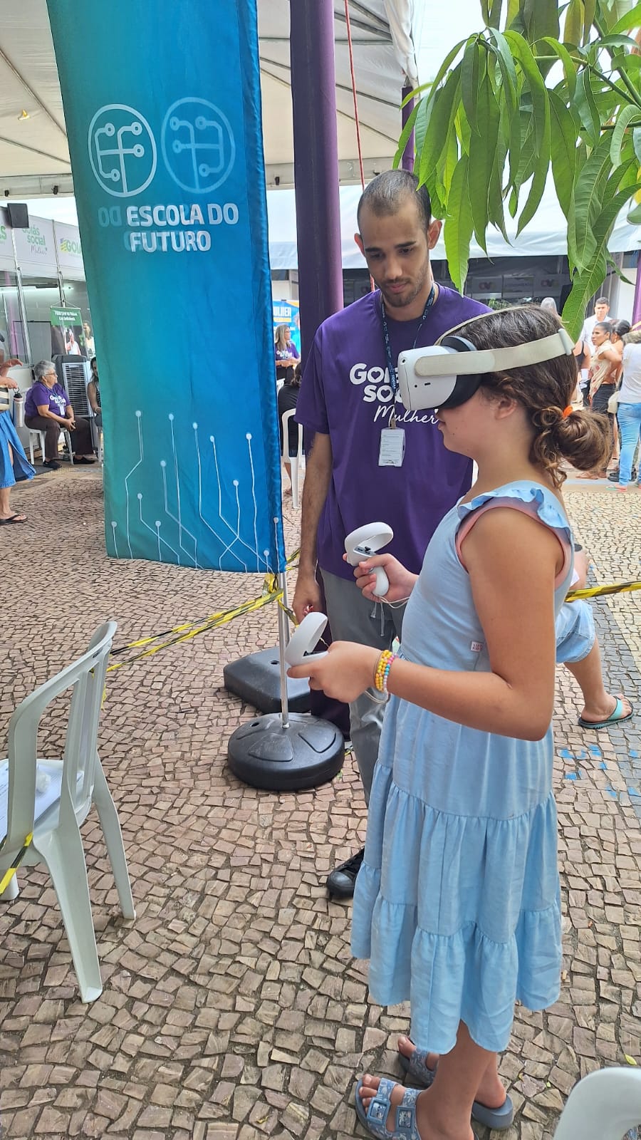 Escolas do Futuro se destacam no Goiás Social Mulher com tecnologia e oportunidades de qualificação